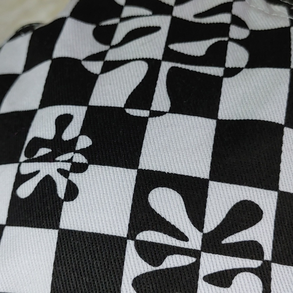 Zoo York Black & White Checkered Unisex Bucket Hat - Picture 7 of 10